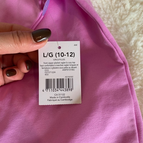 Athletic Works Girls Active Top Size L/G (10-12) NEW - Picture 7 of 7